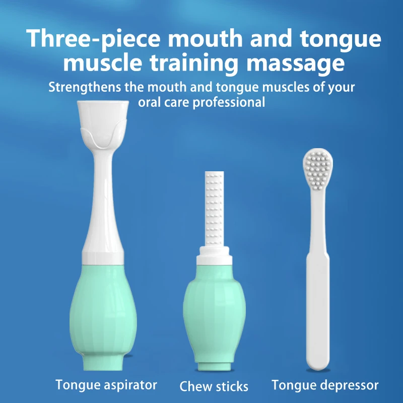 Tongue Training Tool Silicone Tongue Trainer Mouth Muscle Training Recovery Tool Adult and Child Tongue Sucker Puller view 5