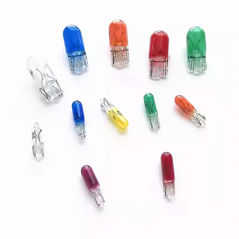 

2PCS Halogen Bulb W5W 504 194 T10 Brake Lamp Auto Tail Bulb Car Light 12V 5W Clear Wedge Incandescent Instrument Panel Lamp