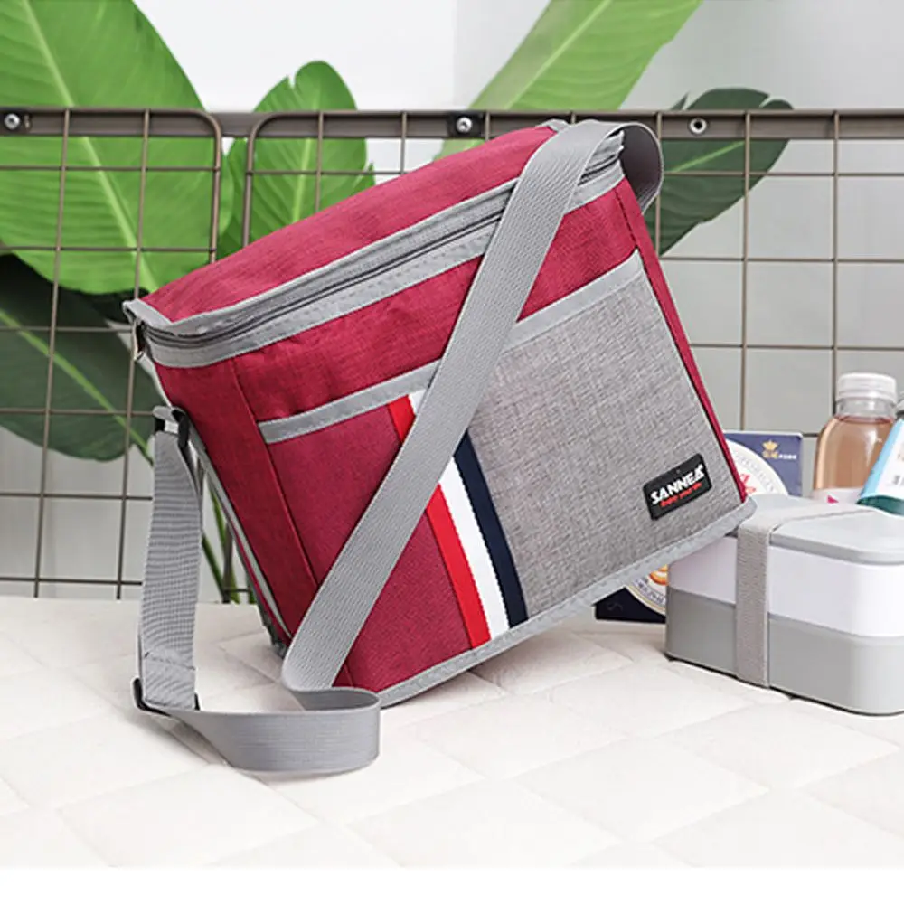 Insulated Thermal Cooler Lunch Boxes Work Food Bags School Students Picnic Bags