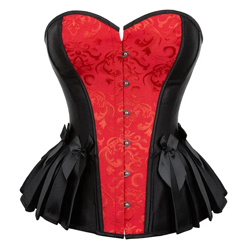 A Victorian Corset Top Renaissance Corset for Women Sexy Overbust Corset Gothic Corsets Bustier Plus Size XS-7XL