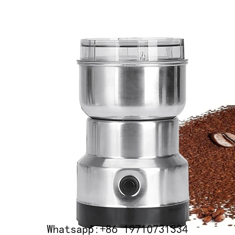 Smash Machine Electric Cereals Grain Grinder Mill Herbs Pulverizer Grinding Machine Tool Mental Electric Coffee Bean Grinder