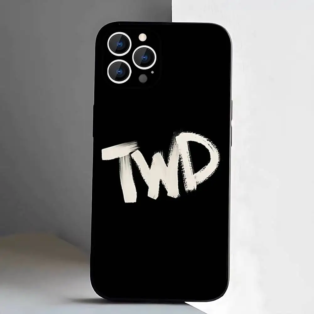 حافظة هاتف TV The Walking D-Dead لهاتف iPhone 17,16,15,14,13,12,Pro,Max,Plus,E,SE4,Air,Mini Black Soft Box