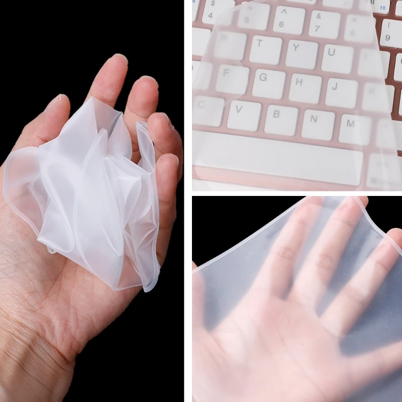 Laptop TPU Keyboard Cover for mac 10-17inch Keyboard Transparent Skin Protective Accessories Protector Film