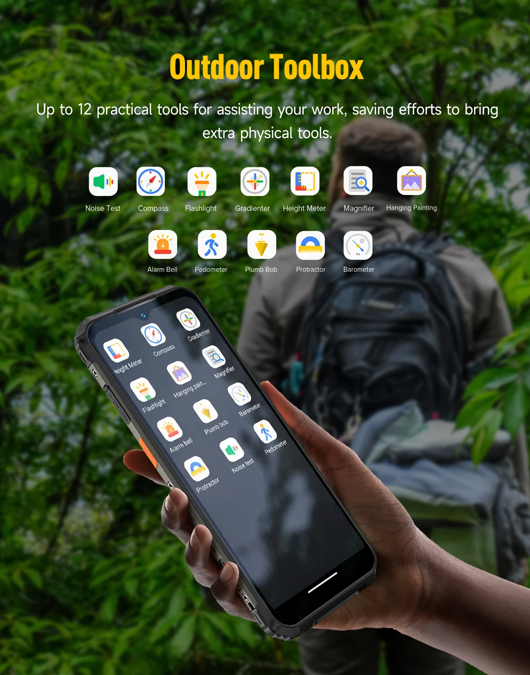 Ulefone Armor 21 Smartphone, G99 Android 15, 16GB RAM, 256GB ROM, Rugged Phone, 64MP, 9600mAh, Mobile Phone, Global Version