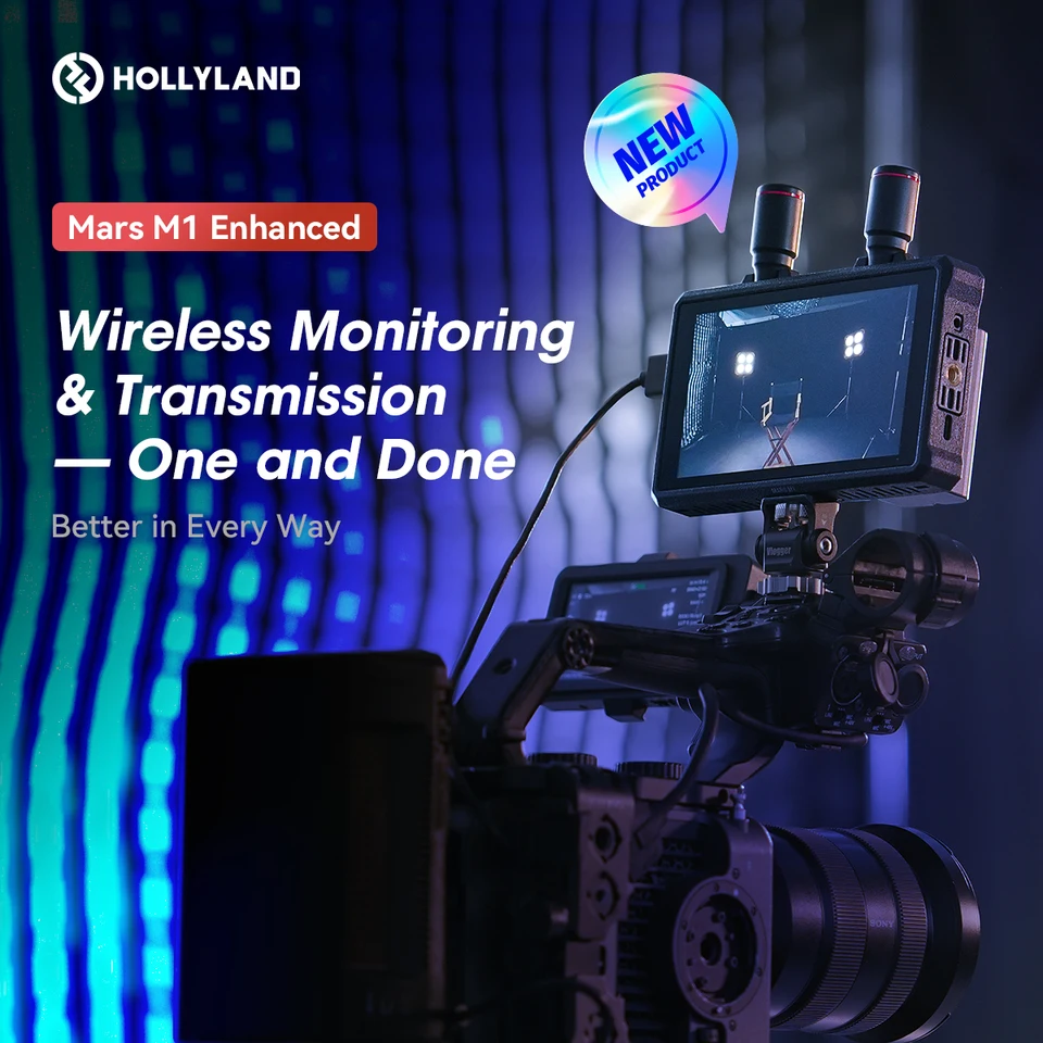 Hollyland Mars M1 Enhanced 5.5” 4K Wireless Monitor Video