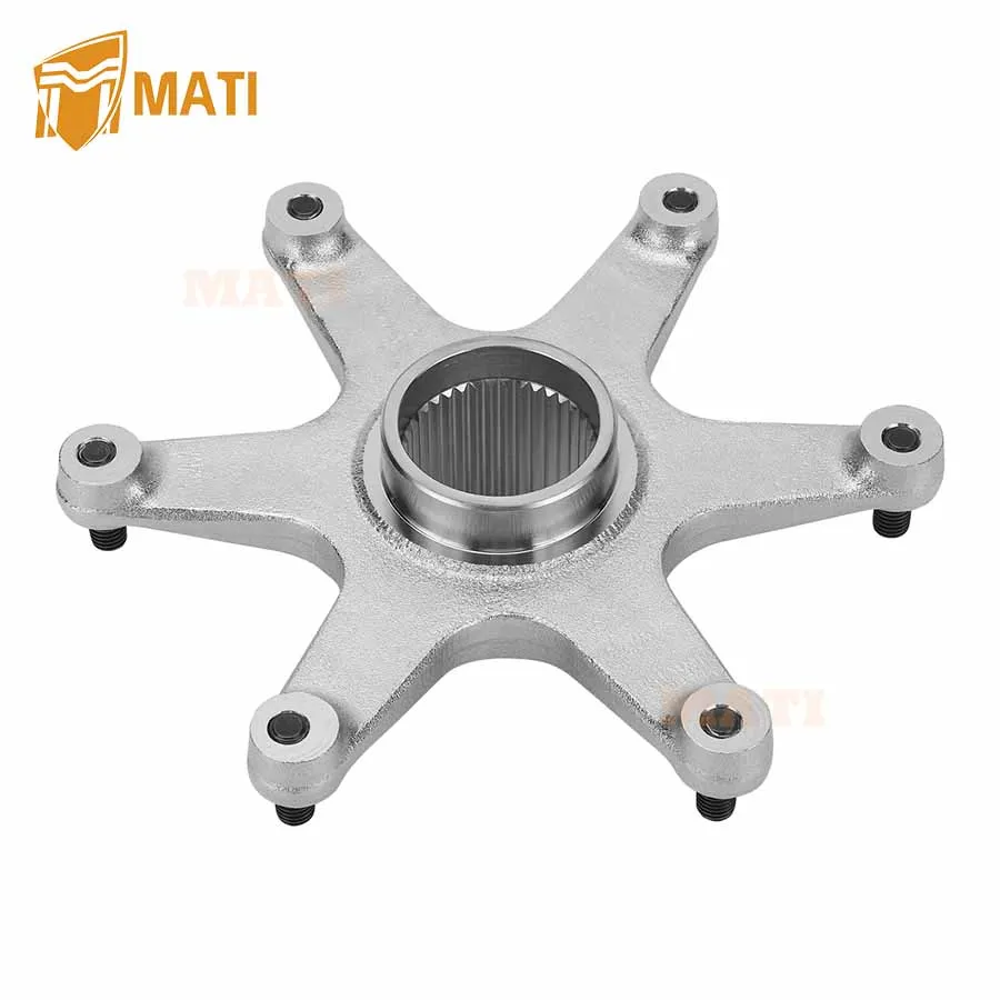 M MATI Rear Axle Sprocket & Mount Hub Collar Holder Kit for 1989-2004 Yamaha Warrior 350 YFM350X 90116-08507-00 2XJ-25440-21-00