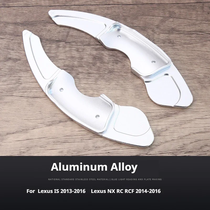 

for Lexus IS 13-16 Lexus RC NX RCF 14-16 Aluminum Alloy Wheel Paddle Shifter Car Steering Wheel Paddles Extend DSG Gear Shift