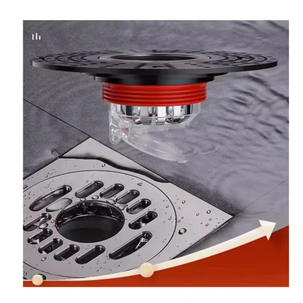 Floor Drain Core Shower Floor Strainer Cover Toilet Sewer Anti-odor Plug ABS No Smell Bathroom Toilet Sewer Shower Drain