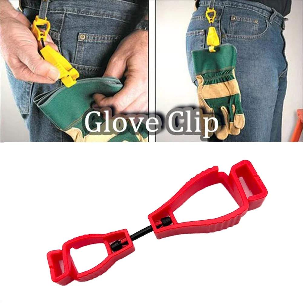 Pinza de seguridad para guantes de trabajo, soporte de plástico para guantes de trabajo, abrazadera de seguridad, protector de guante, herramienta