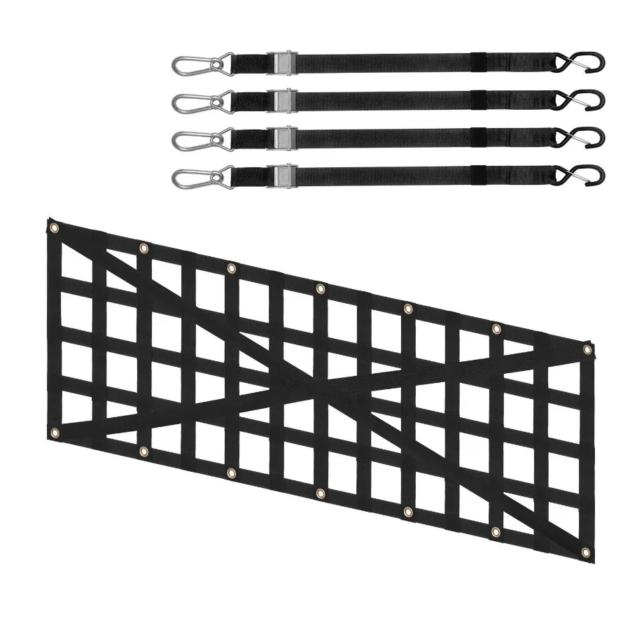 

Tailgate Net Pickup Truck Tailgate Net 54 x 18 Adjustable Cross Design