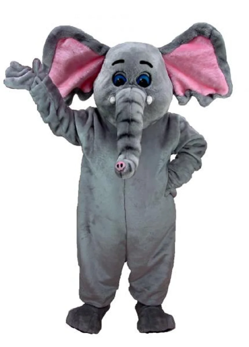 Adult costume for elephant mascot