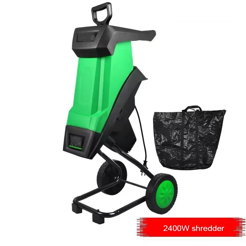 Multifunctional Shredder Of Branches Of Leaves Wood Crusher Electric Wood Shredder Electric Crusher Garden Tool