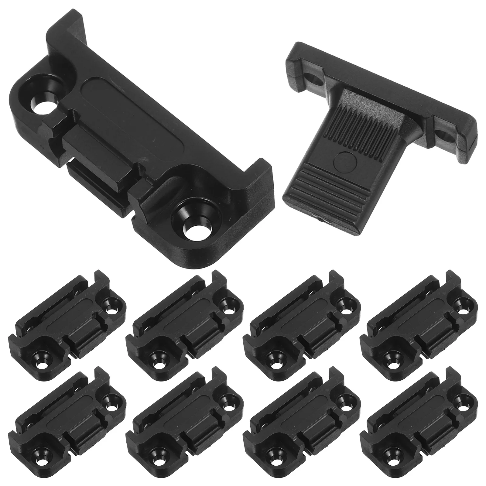 10Pcs Plastic Angle Corner Bracket Versatile Connector Rust Resistant Built to Last Shelving Brackets Heavy Duty Corner Brace