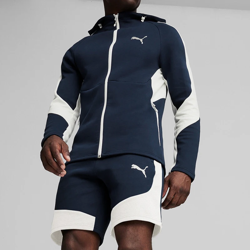 

Puma Authentic Men's Casual Loose Fit Knit Hooded Jacket 681184-14