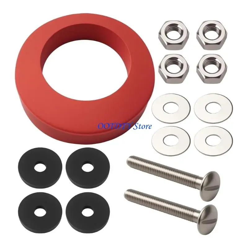 367A Easy to Use Toilet Tanks To Bowl Seal Repair Kits Includes Necessary Component For Quick Maintenance And Leak Prevention