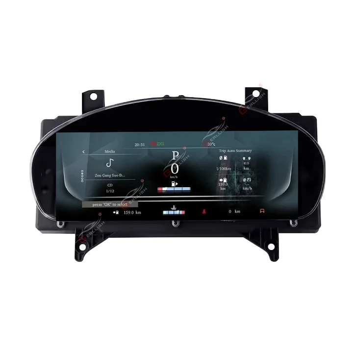 

12.3 Inch Screen for Land Rover Jaguar XFL 2016-2019 Car LCD Dashboard Digital Cluster Instrument Virtual Cockpit Upgrade
