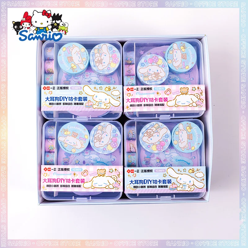 juego-de-pegatinas-de-sanrio-cinnamoroll-kuromi-para-ninos-juego-de-regalo-de-guka-diy-pegatinas-de-estudiantes-materiales-de-decoracion-suministros-de-oficina-12-cajas