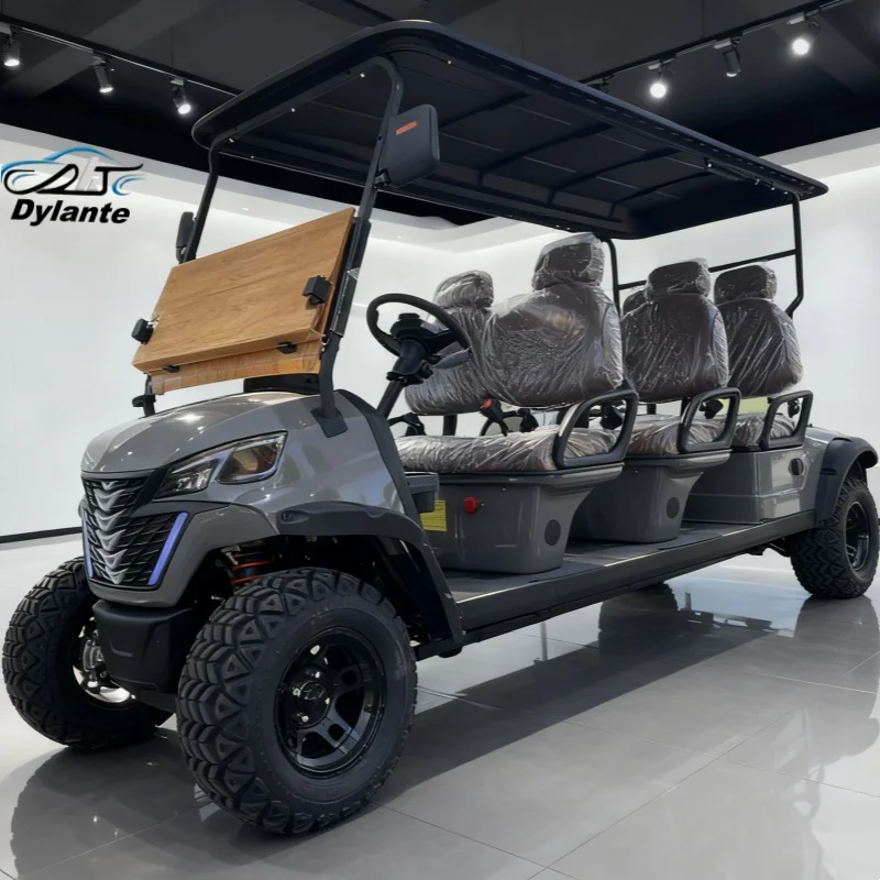 New Model E 5KW AC Motor Hunting Buggy 60V/72V Lithium Club Car Utility Adults Electric Golf Cart Stable Quality Long Durability