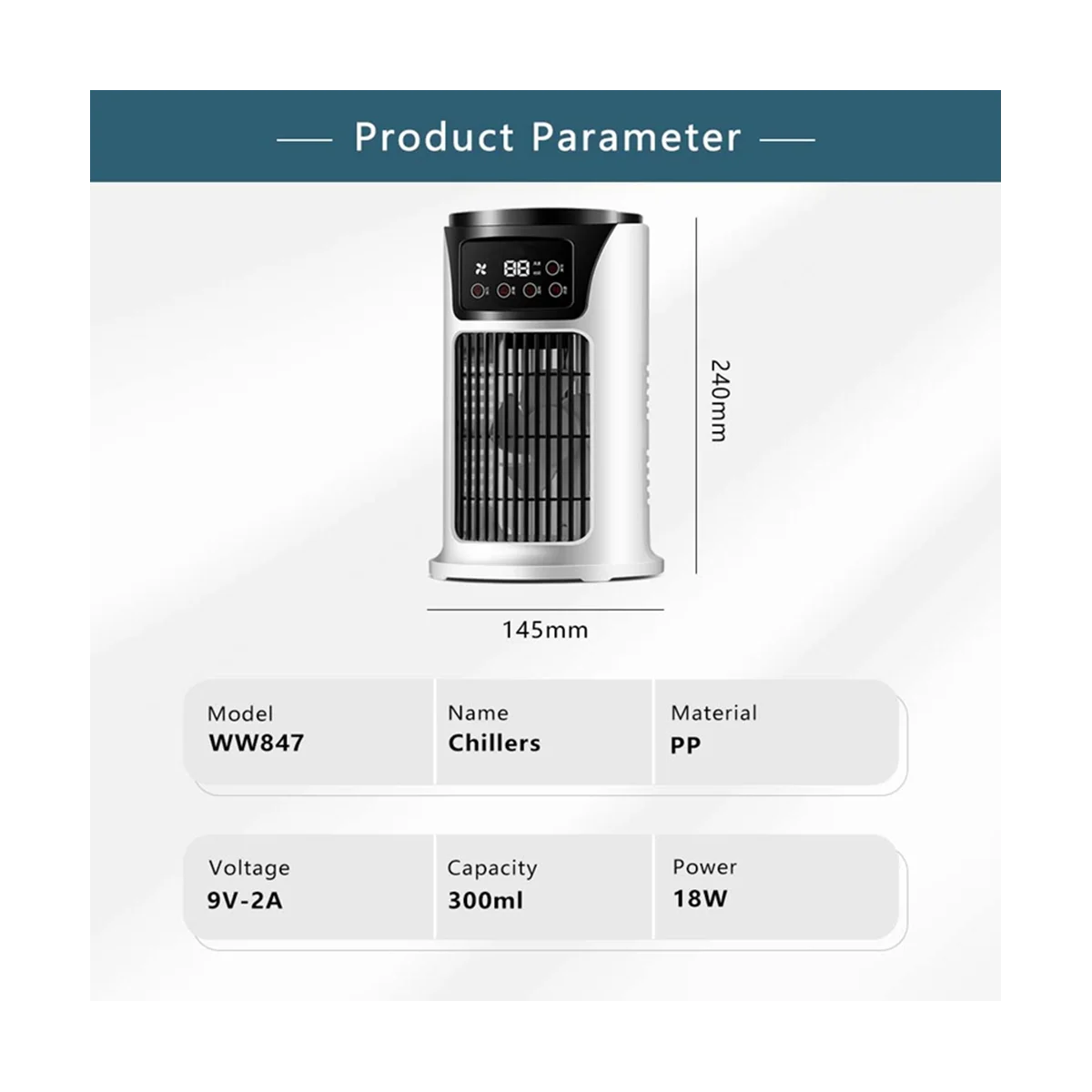 Ventilateur électrique, refroidisseur d'air, pour la maison, dortoir, étudiant, bureau, USB, climatisation indispensable