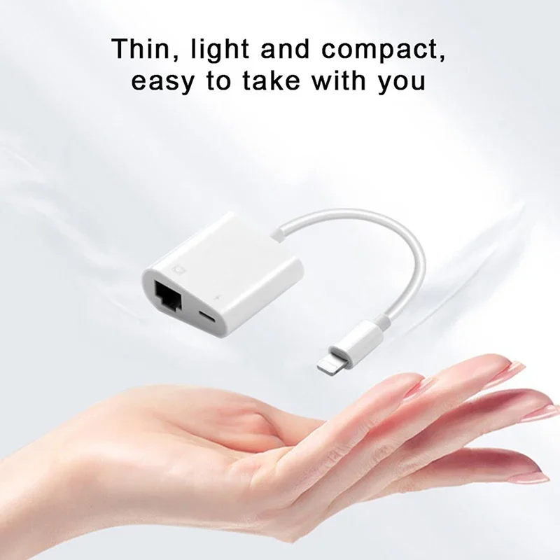 Placa de rede tipo-c para rj45 porta pd carregamento do telefone móvel conversor ethernet adaptador conexão estável para xiaomi huawei iphone