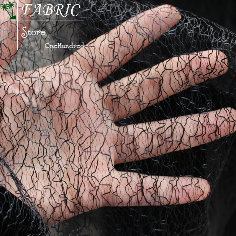 

6Meters Soft Net Lace Disorder Tulle Mesh Fabric