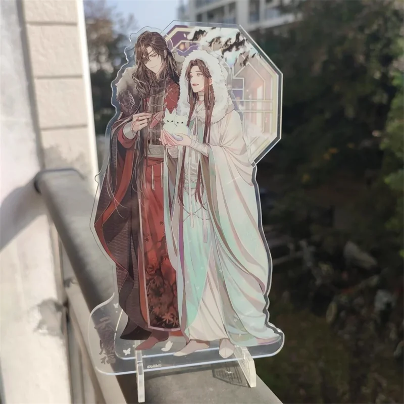 Anime Heaven Official's Blessing San Lang Xie Lian Cosplay Stand Model Plate Acrylic Ornament Desktop Figure Accessories Props