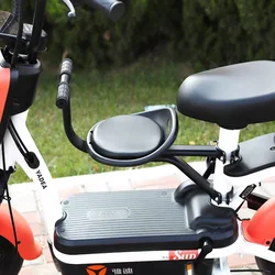 Electric Vehicle Front Child Seat Electric Scooter Thickened and Comfortable Child Seat for All Seasons