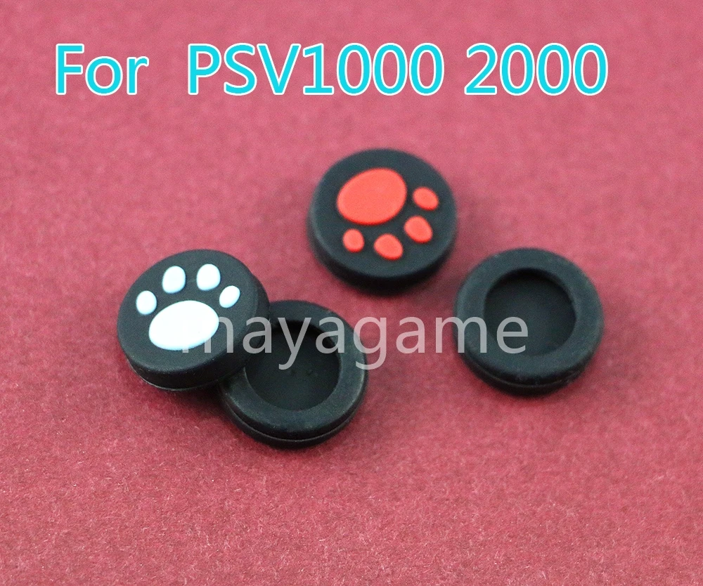 

300pcs Silicone 3D Joystick Buttons For PSV 1000 2000 Grip Analog Cap Cover For PS Vita PSV1000/2000 PSVITA