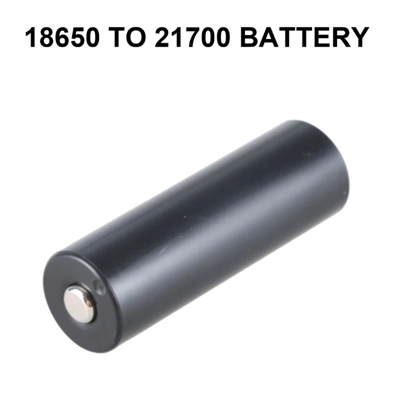 Portable 18650 to 21700 Battery Size Adapter Cylindrical Cell Battery Converter