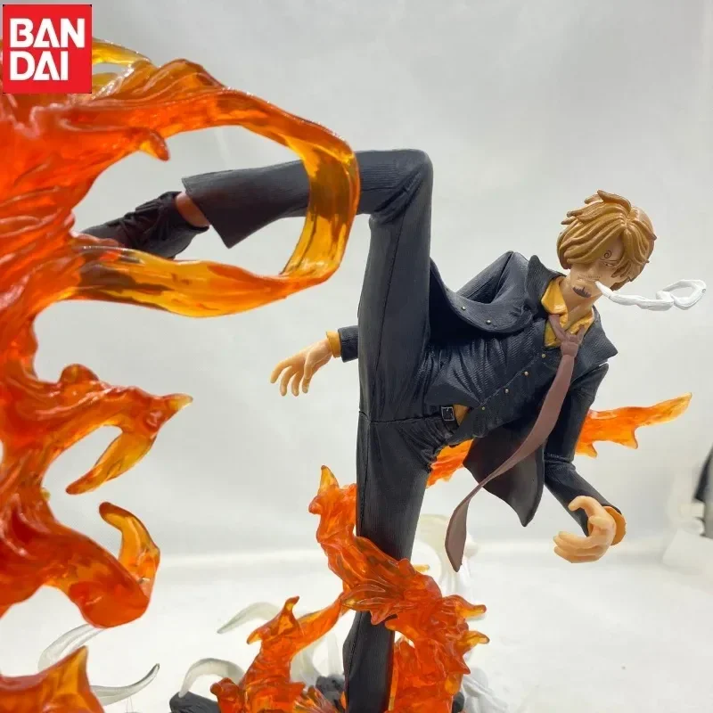 

24cm Anime Figures One Piece Figures Sanji Devil Suit Gk Figurine Action Pvc Statue Figura Model Collectible Kid's Day Gifts