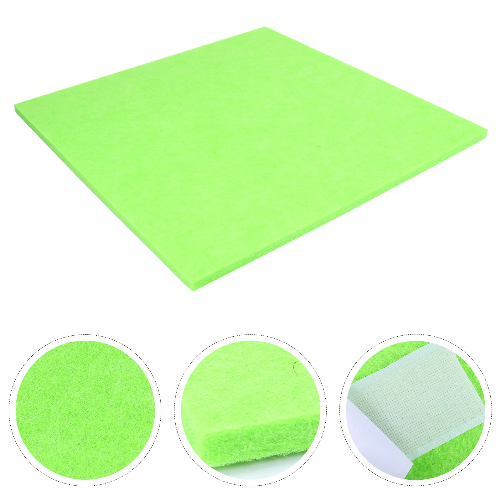 

5Pcs Sound Insulation Wall Panels Self-Adhesive Felt Panel Board for Music Room Ktv Studio Acoustic Absorption Soundproofing