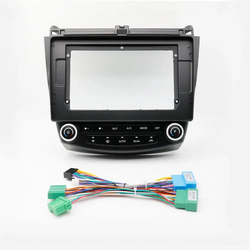 Car Radio DVD Player Fascias Frame For Honda Accord 7th 2003-2007 dashboard 9Inch accessories android