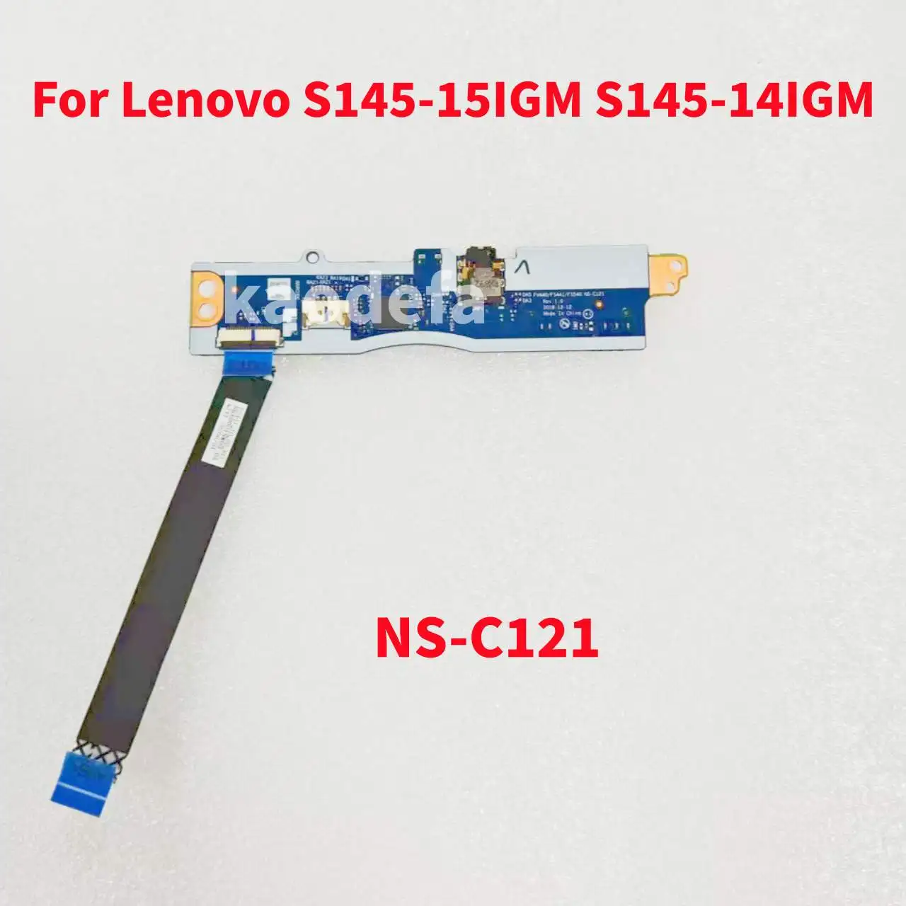 

NS-C121 For Lenovo S145-15IGM S145-14IGM S145-15IWL 14IWL S145-15IIL 14IIL S145-14 15IKB V14 V15 Audio Card Reader Sound Board