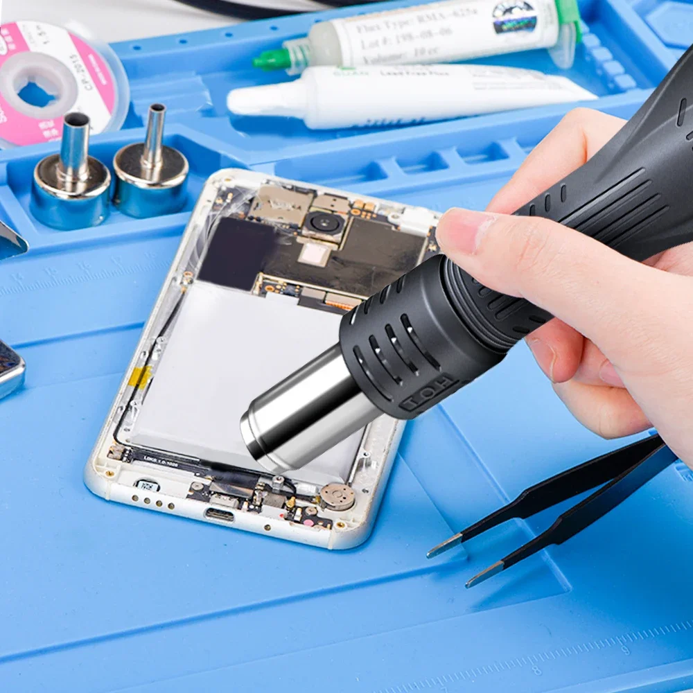 Heat Gun 8858 852D+ 898D Hot Air Gun Handle For Saike Rework Soldering Station