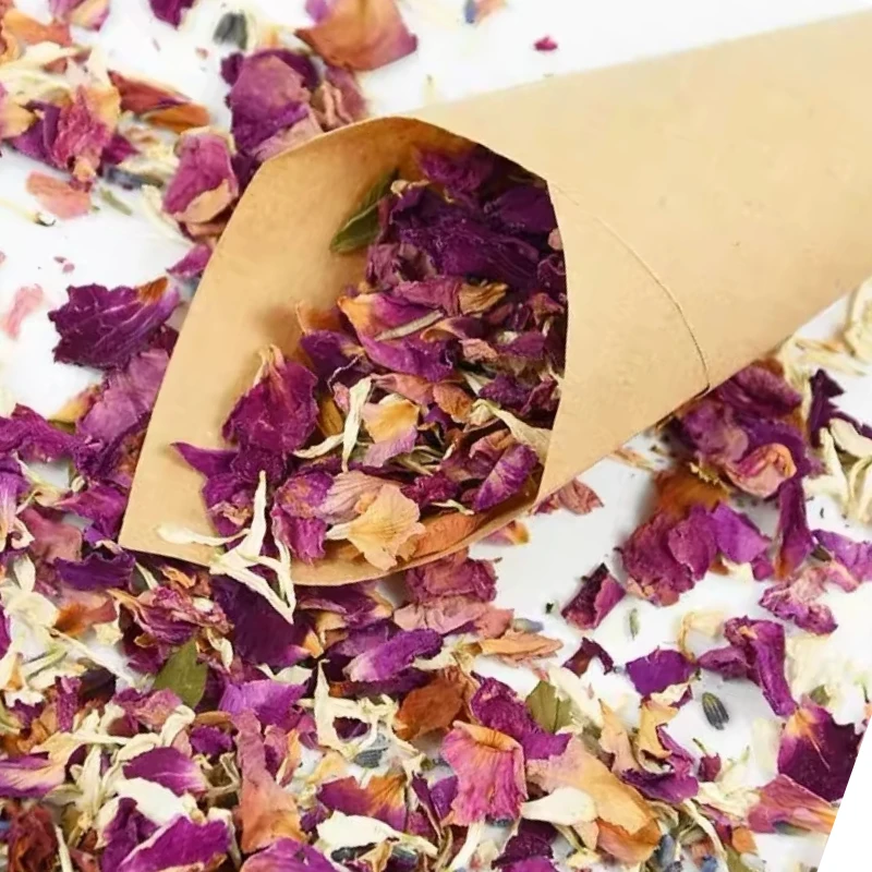 

10 / 20 / 30 PACKS Petal Confetti for Wedding Party Natural 100% Biodegradable Party Table Decoration Flower Gir