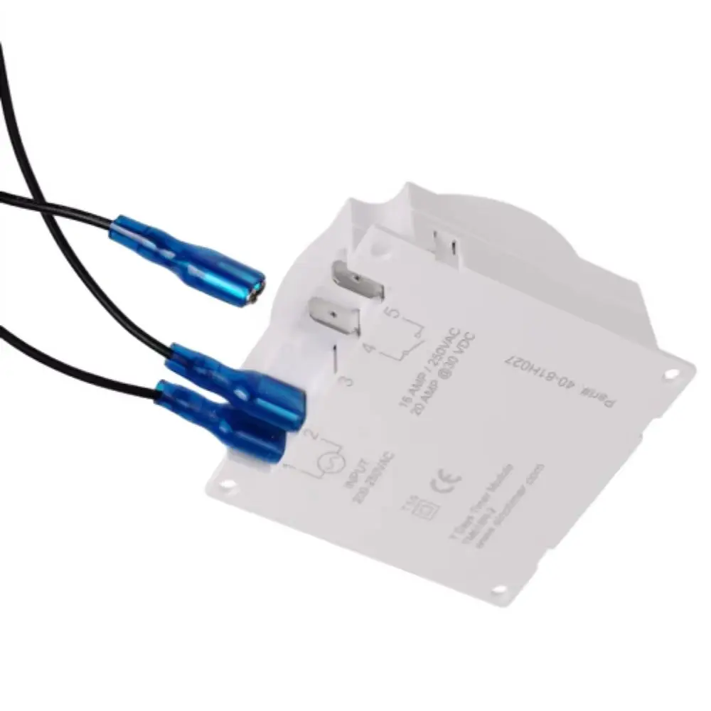 4PCS High Quality 10CM Length Black Cable Wires With Terminals For Time Switch TM618 CN101 CN101A Timer