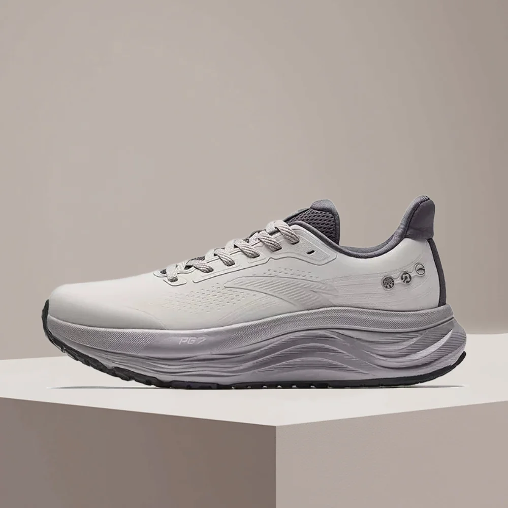 

Anta Travel Step V2 Haina Women's Cushioned Running Shoes – Contoured Fit, Comfortable & Lightweight Low-Top, Gray 122615546-12
