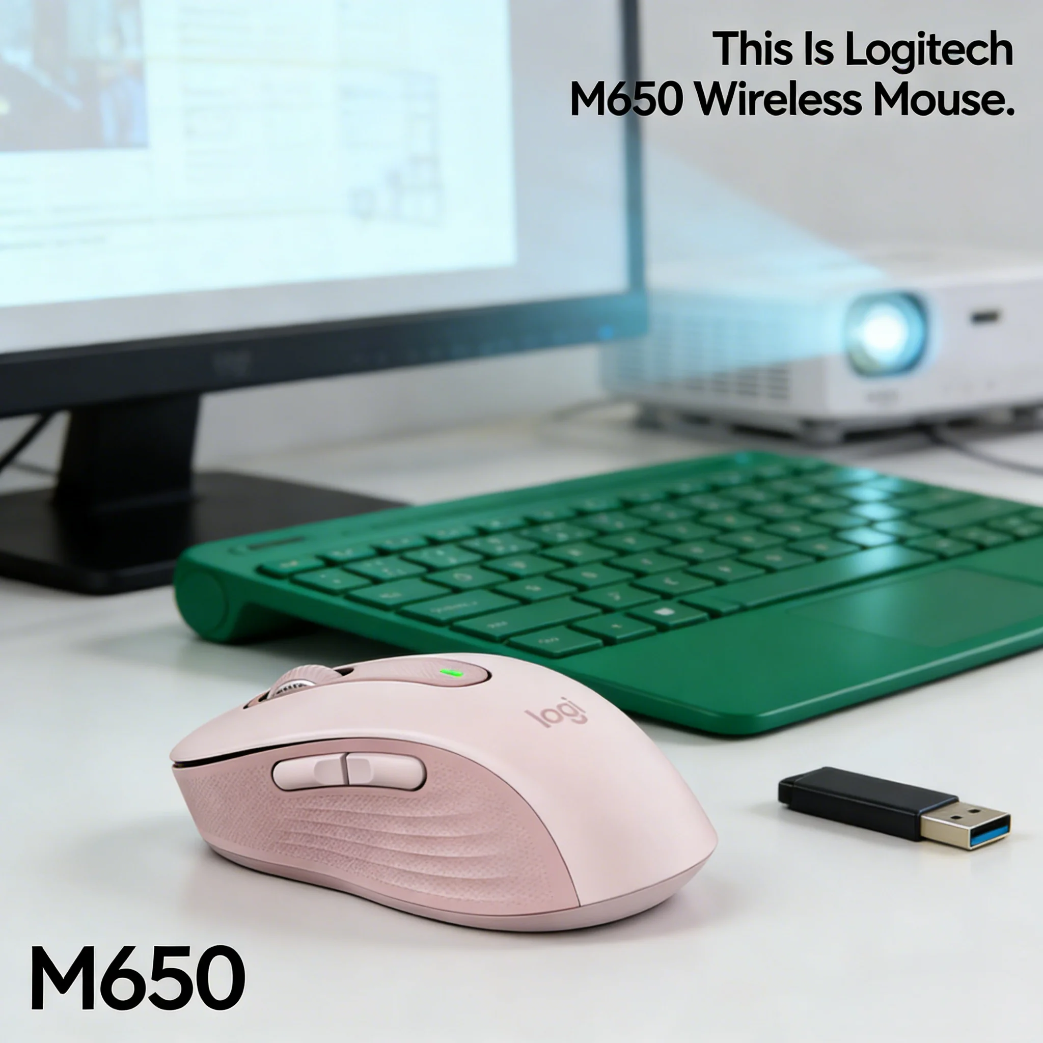 

Мышь Logitech M650/M650L Eco Home — экологичная для умных домов