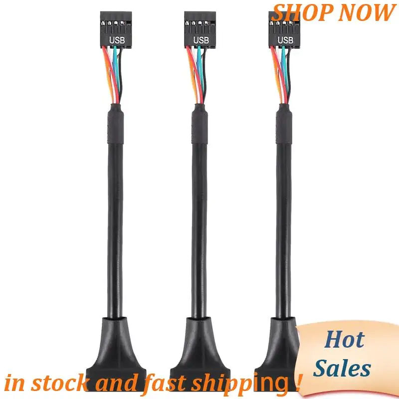 

ABVB-3X Черный USB 2.0 9-контактный разъем «мама» к USB 3.0 20-контактный разъем-адаптер кабеля «папа»