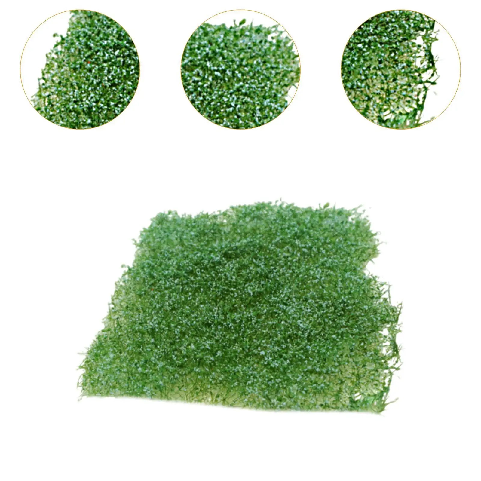 Flower Grass Tuft Model Miniature Grass Tuft Model for Railroad Scenery Architectural Model Sand Table Scenery Landscape Decor