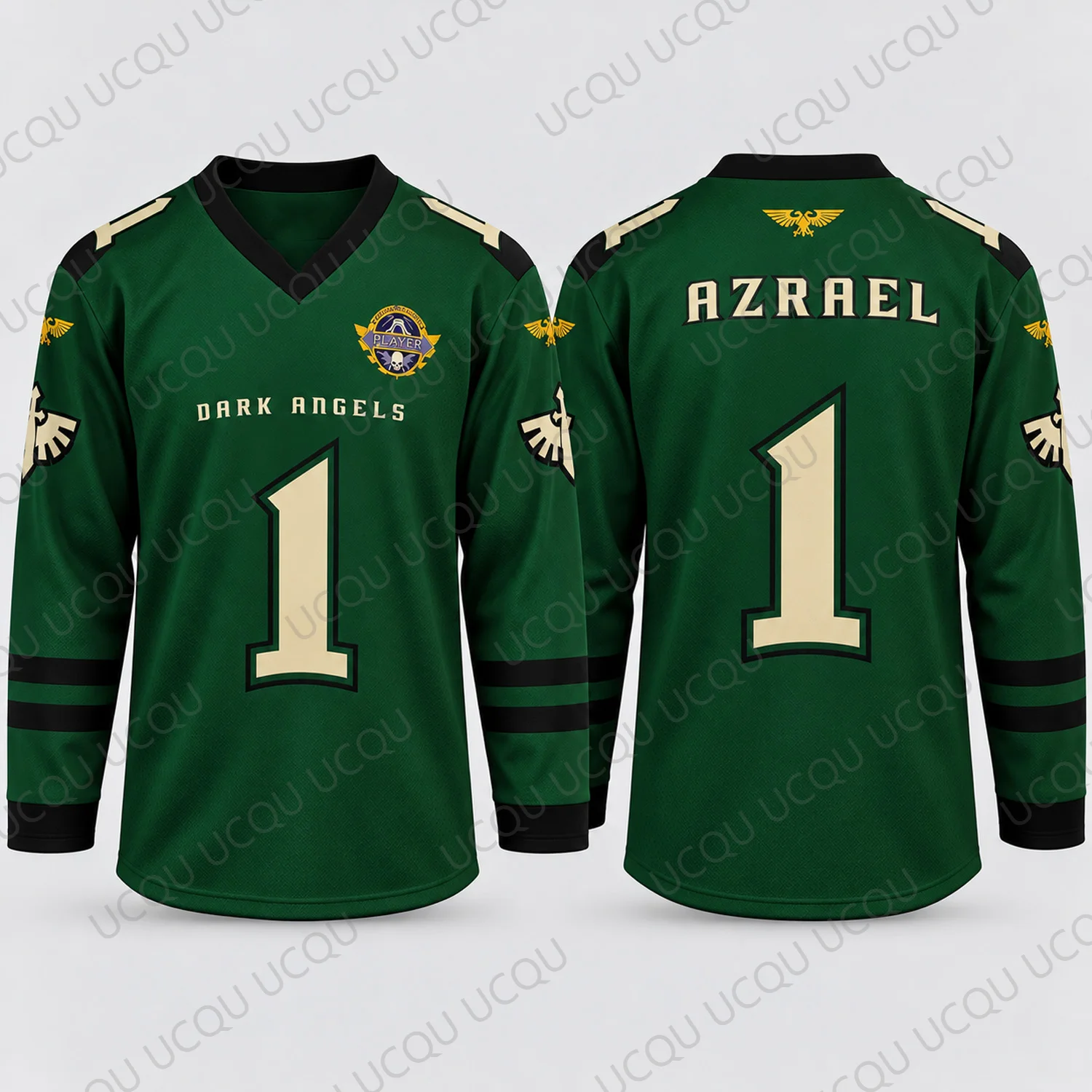 2026 New Arriavl 40K Space Wolves Hockey Jersey Grimnar 6 Long Sleeve Unisex Fan Gift Cosplay Sports Shirt