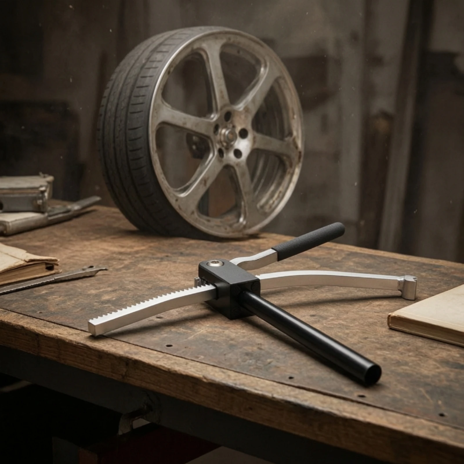 Tools For Motorcycle Workshop - Ręczny montażownik opon motocyklowych, narzędzie do