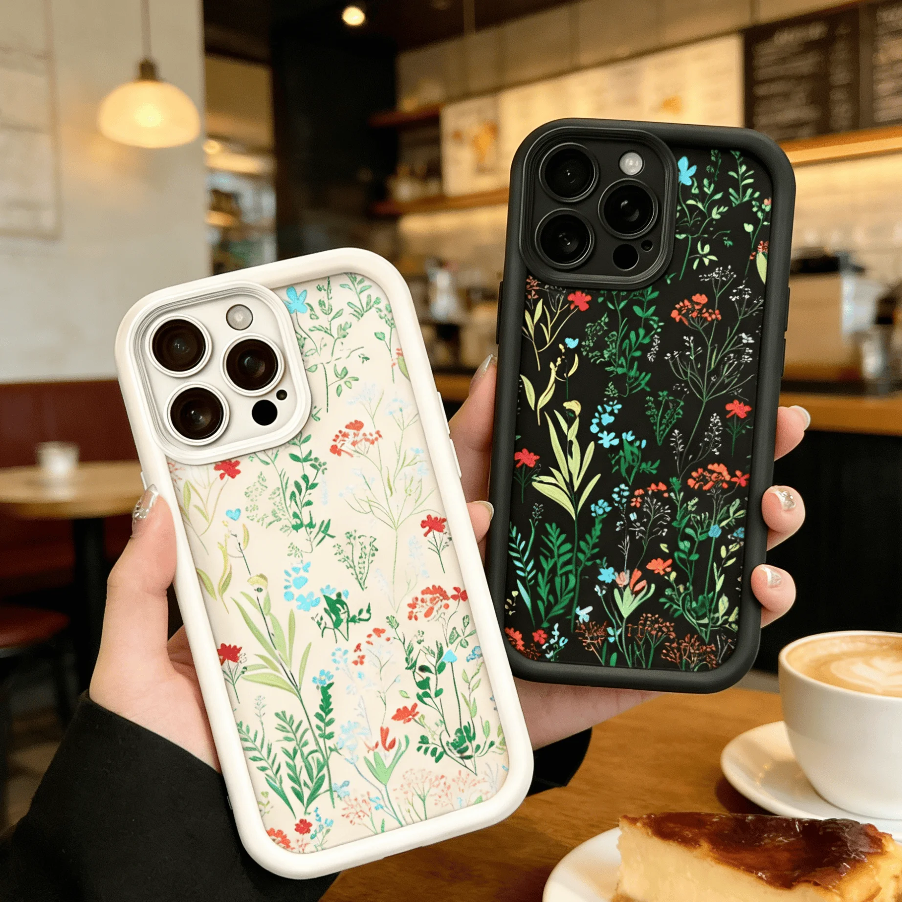 

Case for Samsung Galaxy S25 S24 S23 S22 S21 Ultra FE Plus A55 A35 A54 Camera Protection for Male Female Ins Colorful Flora Cover