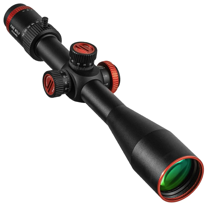 Imagem -02 - Fire Wolf-hunting Visão Óptica Sniper Riflescope qz 624x50 Ffp Tactical Airsoft Acessórios Spoting Scope para Caça Rifle