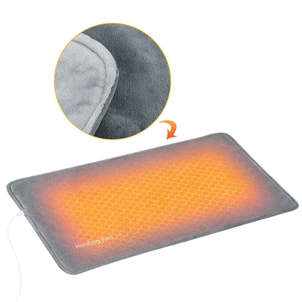 30*60cm Electric Graphene Heating Pad Thermal Blanket Temperature Constant Warmer Mat Hot Compress for Shoulder Waist Abdomen