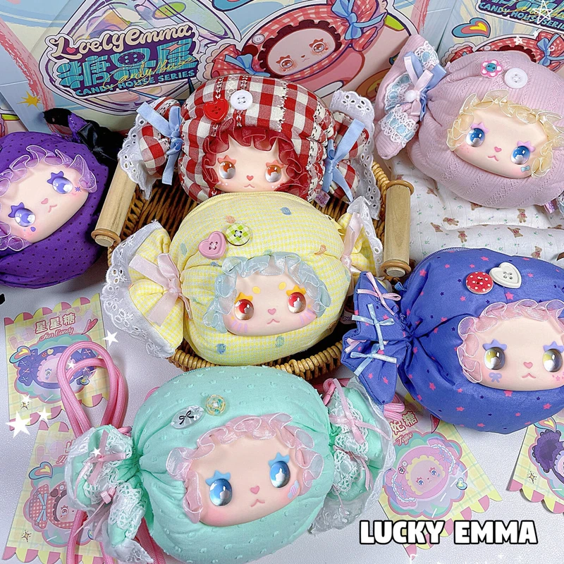 

Прекрасная Эмма Candy House Series слепая коробка Kawaii виниловая кукла сумка-сюрприз детский индивидуальный подарок на день рождения Mystery Box рюкзак игрушки
