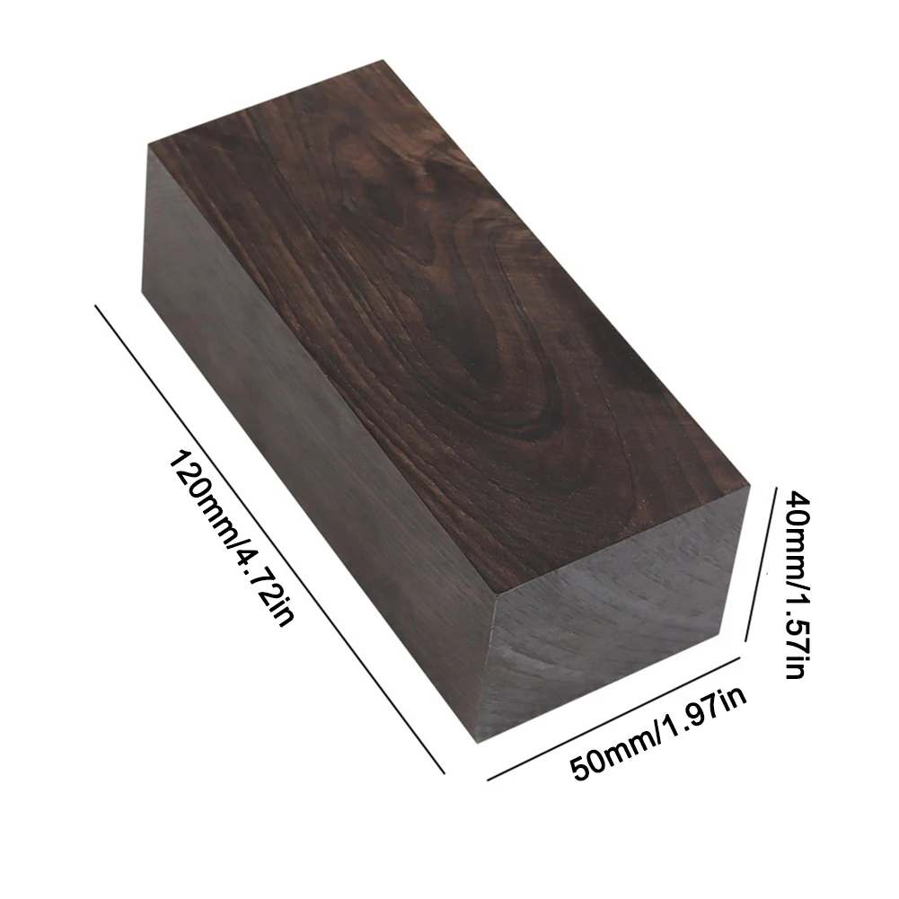 خشب الأبنوس الخشب الخشب فارغة الغيتار الملحقات 120x40x10/50 مللي متر كتلة خشبية كتلة خشبية غير مكتملة لتقوم بها بنفسك المواد لأداة الموسيقى #6