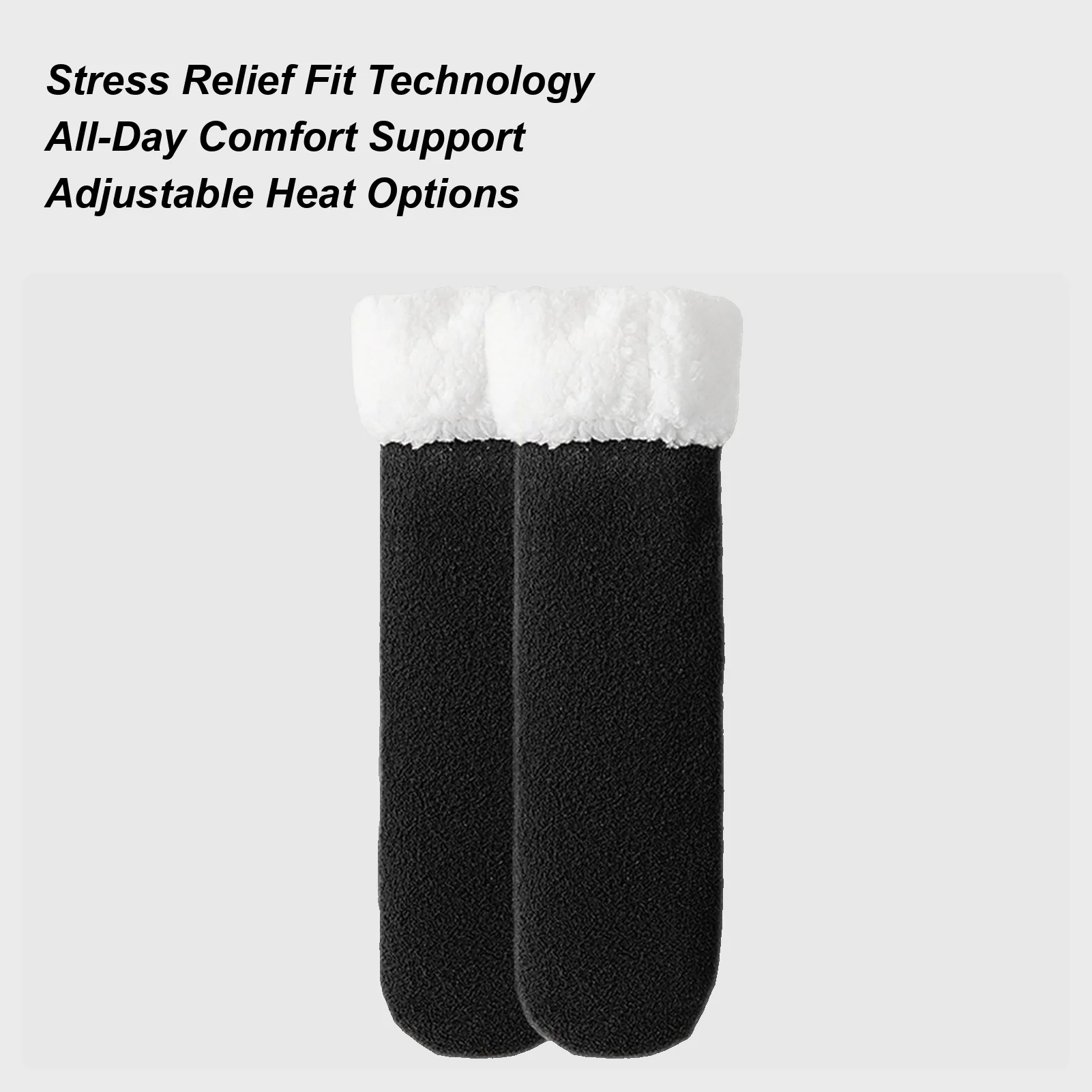 

Носки с подогревом, рождественские 3-температурные USB-грелки для ног, зимние тапочки с электрическим подогревом, носки для взрослых, мужчин, женщин, подруг, работы