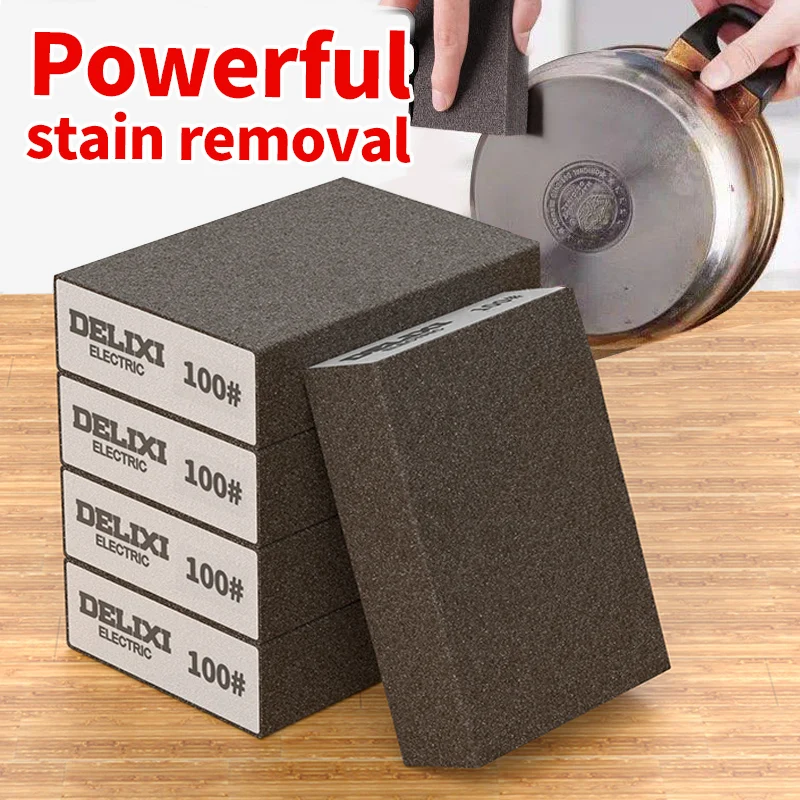 

6Pc/Set Sponge Sanding Block Sandpaper Sponge Pads 36-600# Grinding Sand Brick For Metal Wood Furniture Polishing Abrasive Tools