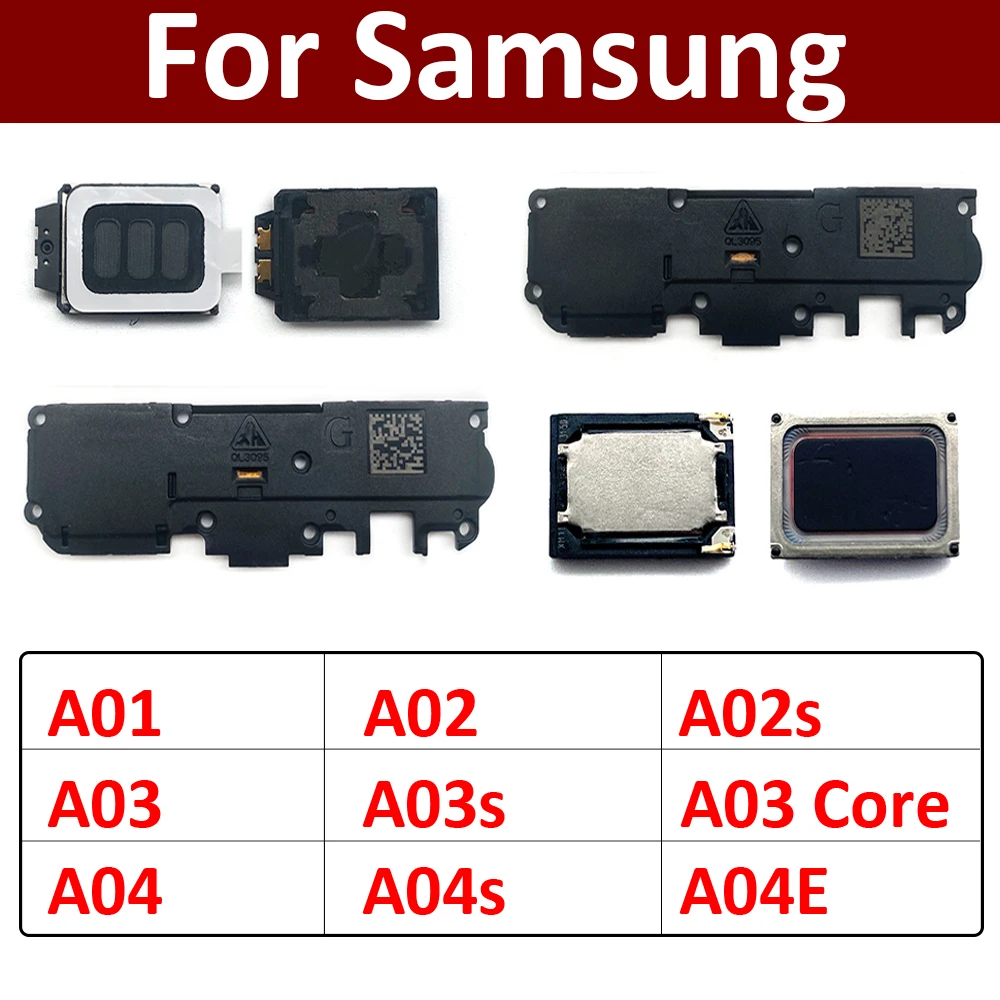 Loudspeaker For Samsung A01 A02 A02s A03 A03s Core A04 A04s A04E Loud Speaker Buzzer Ringer Replacement Parts